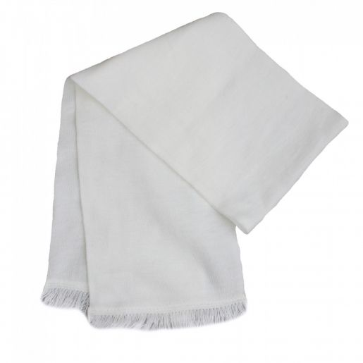 Белый детский шарф Дмитровский трикотаж, фото 1