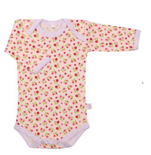 Боди на новорожденного розовое BABY MODA, фото 1