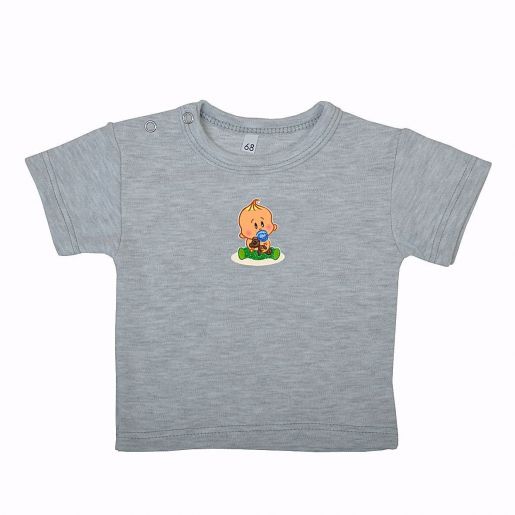 Ясельная футболка с аппликацией BABY MODA, фото 1